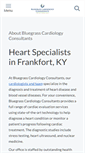 Mobile Screenshot of bluegrasscardiologyconsultants.com